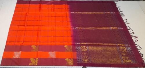 SOFT SILK SAREE WITH BLOUSE